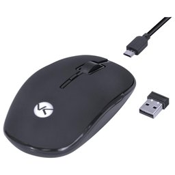 Mouse sem Fio Recarregavel Power ONE 1600DPI - Receptor USB - PM100  - 3