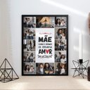 Ver imagem 1 de Quadro Mãe como É Grande o Meu Amor 12 Fotos com Moldura Preto