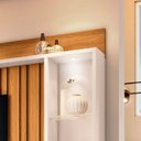 Ver imagem 7 de Estante Home Hb Móveis Titan 2.0 para Tv de até 60 Polegadas com Prateleira e Nicho