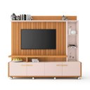 Ver imagem 3 de Estante Home Hb Móveis Titan 2.0 para Tv de até 60 Polegadas com Prateleira e Nicho