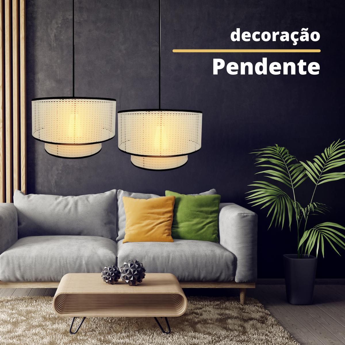 Pendente Luminária Teto Luxo Sala Quarto Cozinha Lustre Decoração - 4