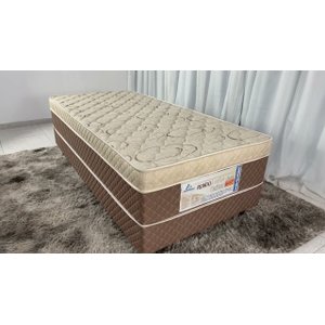 Cama Box Solteiro D33 Ortopédico Rondoconfort Marrom - Rondomóveis