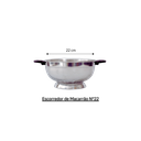 Ver imagem 3 de Escorredor de Macarrão Nº22 Rizzolar - o Utensílio Multifuncional que Transforma Suas Refeições!