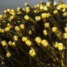 Pisca Pisca 50m 1600 Leds Branco Quente C/ Estrobo | Fio Verde | Natal Profissional - 4