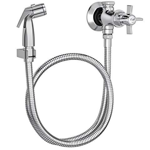 Ducha Higiênica com Registro e Derivação Deca Oxford Cromada 1984.c67.act.cr