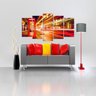 Quadro decorativo sala quarto parede Telefone Londres - 1