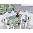 Ver imagem 1 de Kit 6 Capas Encosto de Cadeira de Ferro Tubular Cozinha e Jantar Malha Helanca com Elástico:Pote de 