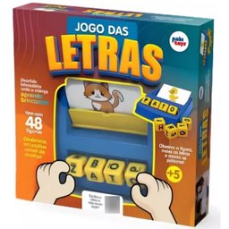 Brinquedo Educativo Jogo Das Letras Paki Toys 1504 - 2