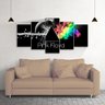 Quadro decorativo sala quarto parede pink floyd - 2
