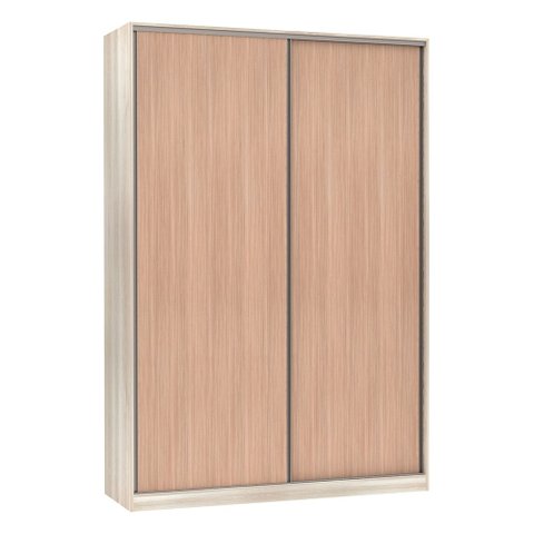 Guarda-roupa Solteiro Luciane 2 Portas de Correr 3 Gavetas Prime Plus 160 Cm