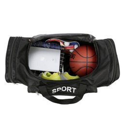 Mala Esportiva Academia Treino Viagem Bolsa Alça de Mão Azul - 4