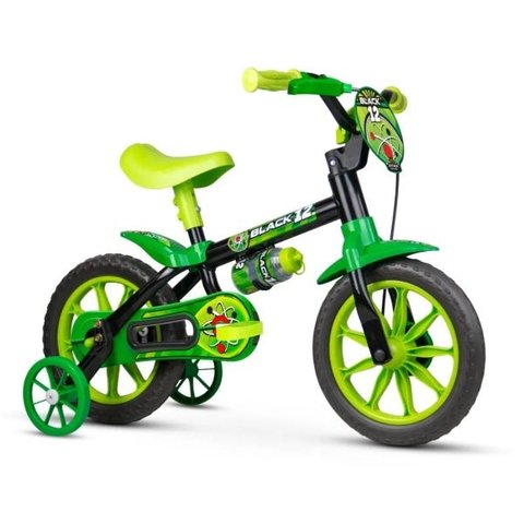 Bicicleta Infantil Black Ben Nathor - Aro 12