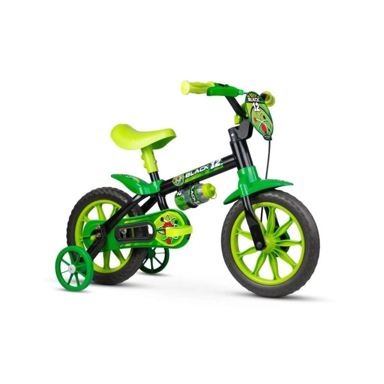 Bicicleta Infantil Black Ben Nathor - Aro 12