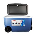 Ver imagem 5 de CAIXA TÉRMICA XTREME 5 AZUL COM RODAS 58 LITROS COLEMAN