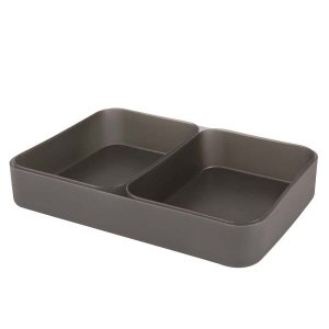 Conjunto Organizador 3 Peças Preto Fume Mor