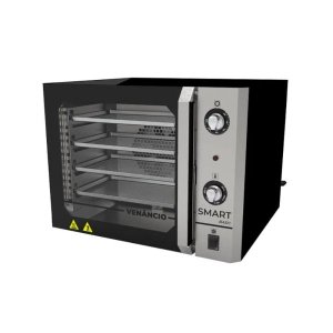 Forno Turbo Convector Elétrico Smart Basic 4 Painel Inox