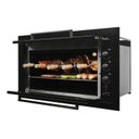 Ver imagem 4 de Churrasqueira a Gás Embutir Fischer Ranch 5 Espetos Preta Bivolt 33925