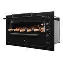 Ver imagem 3 de Churrasqueira a Gás Embutir Fischer Ranch 5 Espetos Preta Bivolt 33925