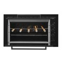 Ver imagem 2 de Churrasqueira a Gás Embutir Fischer Ranch 5 Espetos Preta Bivolt 33925