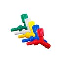 Ver imagem 1 de Kit 5 Torneira para Tanque Jardim Colorida Pop 1/2