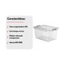 Caixa Organizadora 50 Litros Transparente - Plasvale - 2