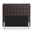 Ver imagem 3 de Cabeceira Rana 140 Casal Courino Marrom Aradecor