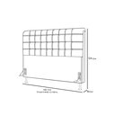 Ver imagem 4 de Cabeceira Rana 140 Casal Courino Preto Aradecor