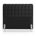 Ver imagem 3 de Cabeceira Rana 140 Casal Courino Preto Aradecor