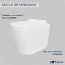Ver imagem 3 de Vaso Sanitário Convencional Redondo Tubrax