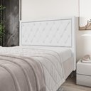 Ver imagem 1 de Cabeceira Centaurus 140 Casal Courino Branco Aradecor