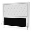 Ver imagem 2 de Cabeceira Centaurus 140 Casal Courino Branco Aradecor