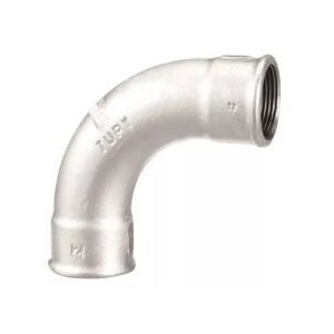 Curva 90° Galvanizada Fêmea 1.1/2 Curva Metal Galvanizado Fêmea 90° 1.1/2 Tupy Tupi