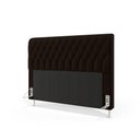 Ver imagem 2 de Cabeceira Bellatrix 160 para Cama Queen Sued Marrom Aradecor