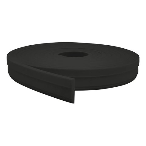 RodaTeto Flexível Eva Autocolante 5x1cm -Rt340 10 mts Preto