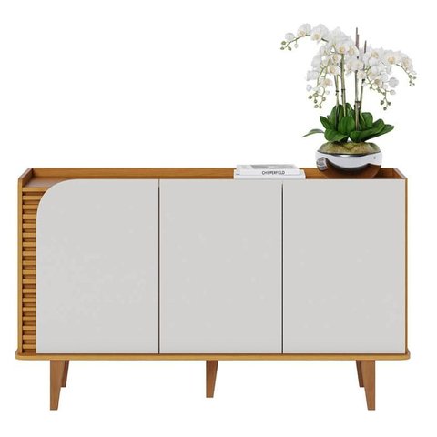 Aparador Buffet Jurerê Naturale Off White Matte - Colibri