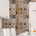 Ver imagem 1 de Papel de Parede Adesivo Azulejo 001 Português 1.80x0.58m