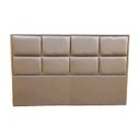 Ver imagem 1 de Cabeceira Decorativa Maia 195 Para Cama King Sued Marrom Aradecor