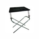 Ver imagem 3 de Mesa Dobrável Portátil De Alumínio Camping Praia Churrasco