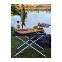 Ver imagem 5 de Mesa Dobrável Portátil De Alumínio Camping Praia Churrasco