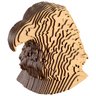 Quebra cabeças 3d cabeça águia decoração ornamento enfeite INDÚSTRIA FENIX - 2