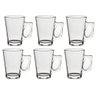 Jogo 6 Canecas de Vidro Casual 185ml Class Home - 1