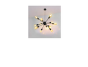 Ver imagem 3 de Lustre Pendente Moderno Sputinik Atomo Pt Fosco 12l