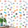 Papel de Parede Adesivo Animal 001 Pegadas 3.60x0.58m - 1