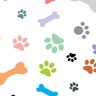 Papel de Parede Adesivo Animal 001 Pegadas 3.60x0.58m - 2