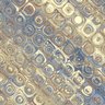 Papel de Parede Adesivo Textura 002 Azul Dourado 1.80x0.58m - 2