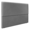 Ver imagem 2 de Cabeceira Cama Box Reta King 195cm Luna Corino C/frame Grafite