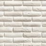 Papel de Parede Adesivo Tijolo 026 Branco 3.60x0.58m - 2