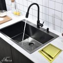 Ver imagem 5 de Lixeira Dourada Quadrada em Aço Inox para Embutir 4L By Fineza