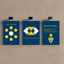 Ver imagem 2 de Kit 3 Quadro Decorativo Administração Faculdade Quarto 28x20