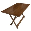 Ver imagem 7 de Mesa Dobrável de Mdf 120x70 Imbuia